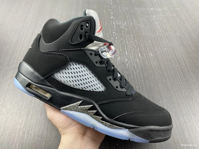 One Kick Retro 5 845035-003 Metallic Black Jordan (2016) 0721
